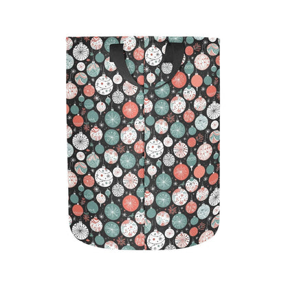 Colorful Ornament Polyester Laundry and Blanket Basket - DeRose Seasonal
