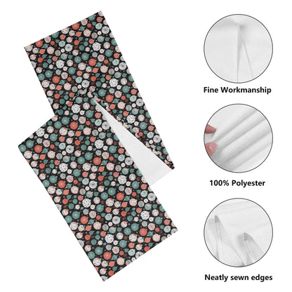 Colorful Ornament Polyester Table Runner - DeRose Seasonal
