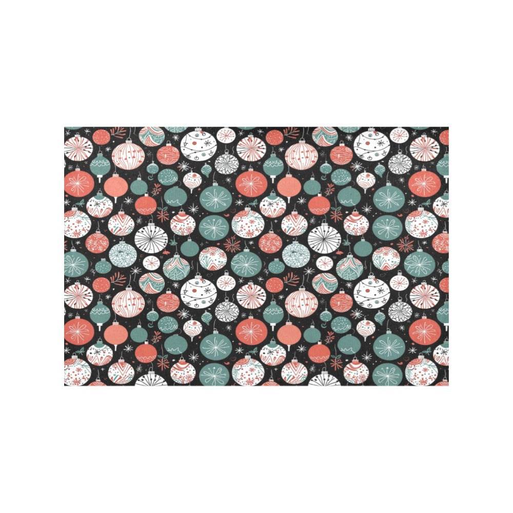 Colorful Ornament Table Placemat (set of 6) - DeRose Seasonal