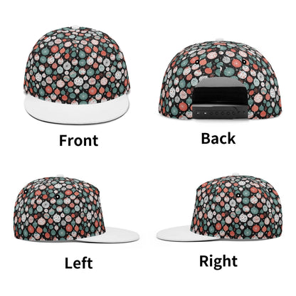 Colorful Ornament Unisex Classic Snapbacks - DeRose Seasonal