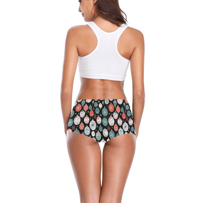 Colorful Ornament Women's Underwear Shorts - DeRose Seasonal