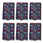 Colorful Party Snowflake Hand Towels (6 Pcs) - DeRose Seasonal