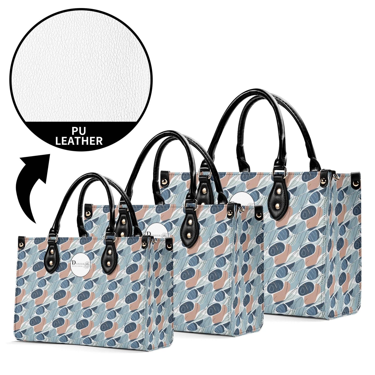 Cool Touch Luxury Women Leather Handbag (3 sizes) - DeRose Seasonal