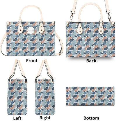Cool Touch Luxury Women Leather Handbag (3 sizes) - DeRose Seasonal