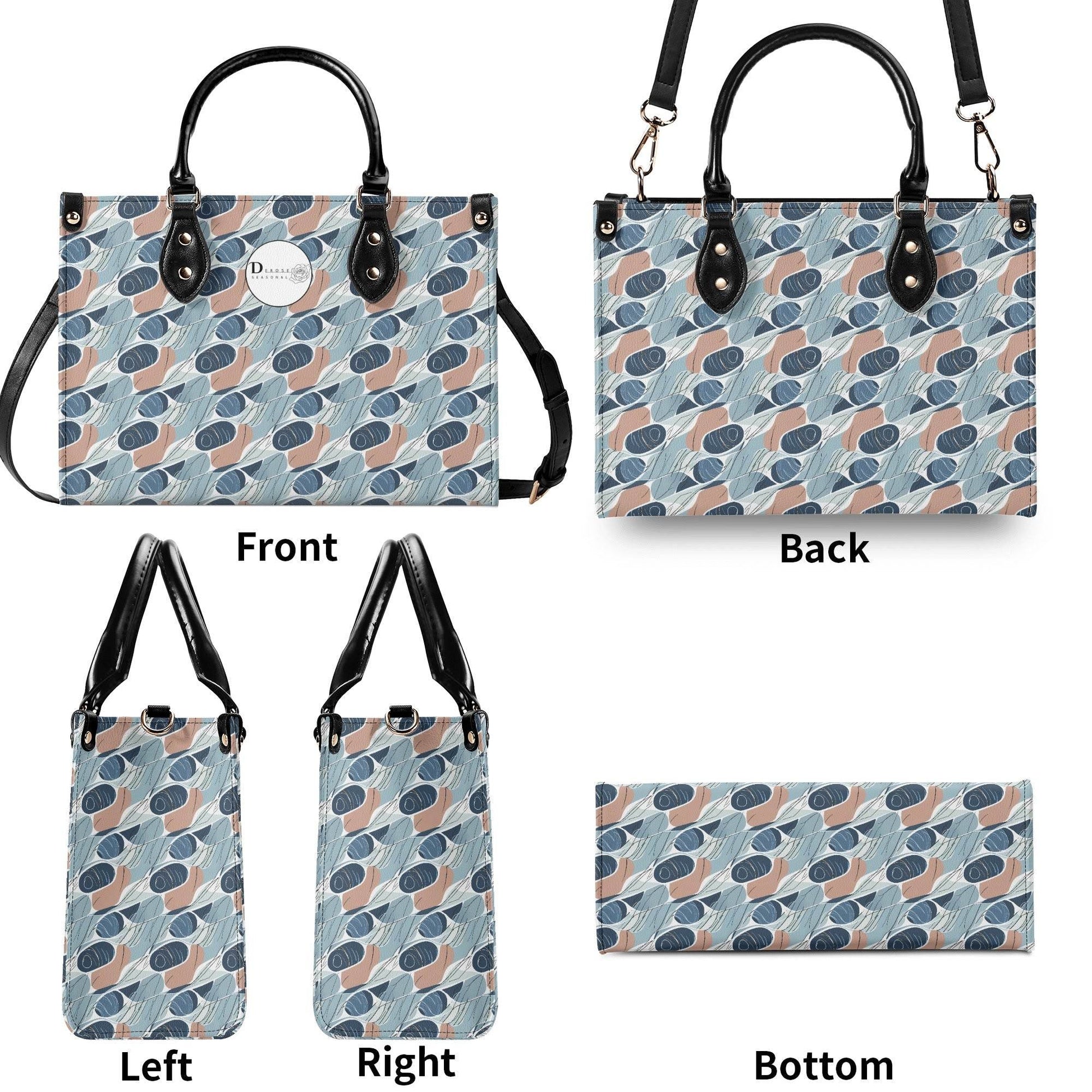 Cool Touch Luxury Women Leather Handbag (3 sizes) - DeRose Seasonal