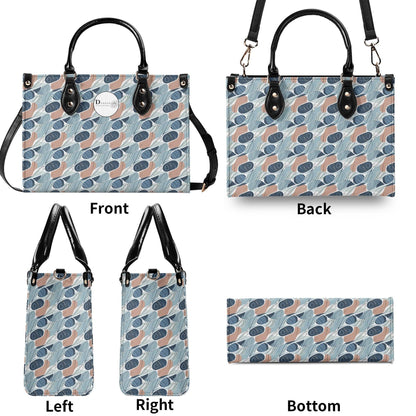 Cool Touch Luxury Women Leather Handbag (3 sizes) - DeRose Seasonal