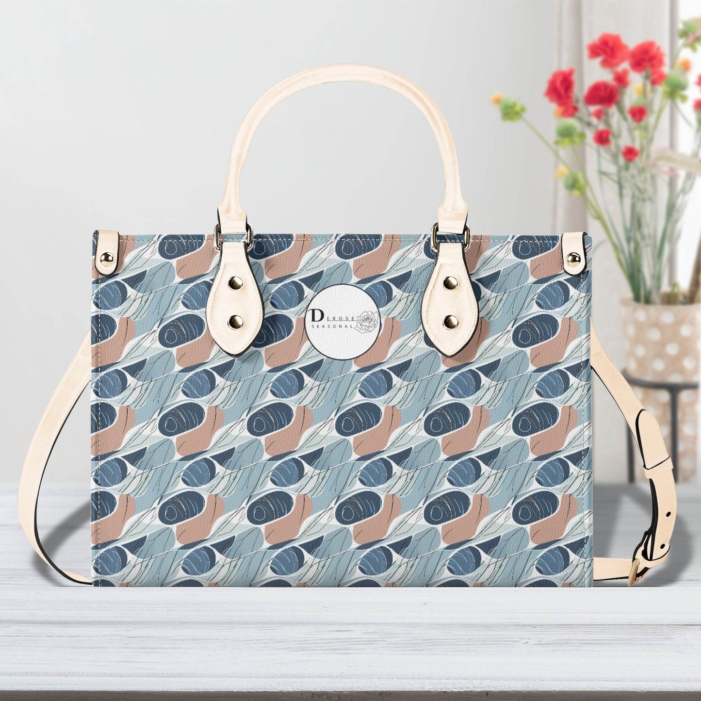 Cool Touch Luxury Women Leather Handbag (3 sizes) - DeRose Seasonal
