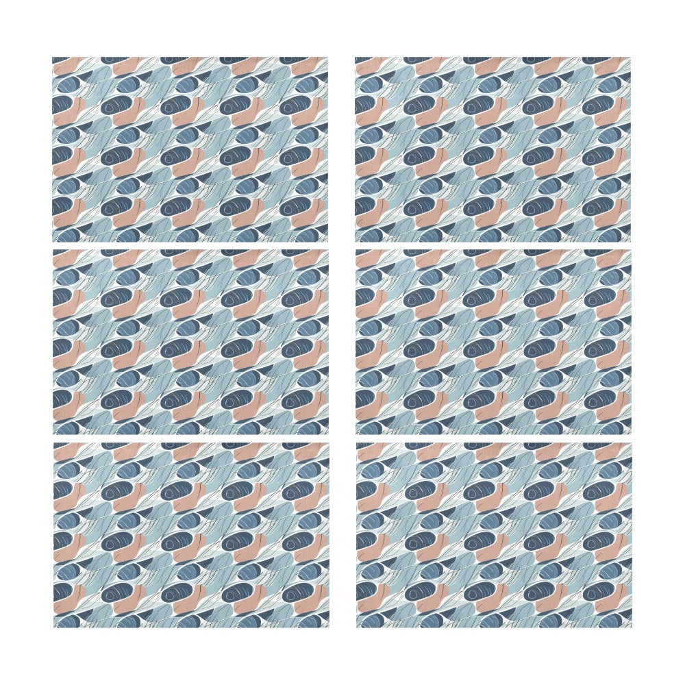 Cool Touch Table Placemat (set of 6) Placemats 12" x 18" (Set of 6) DeRose Seasonal
