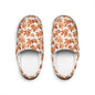 Cozy Autumn Leaves Men's Indoor Slippers - DeRose Seasonal