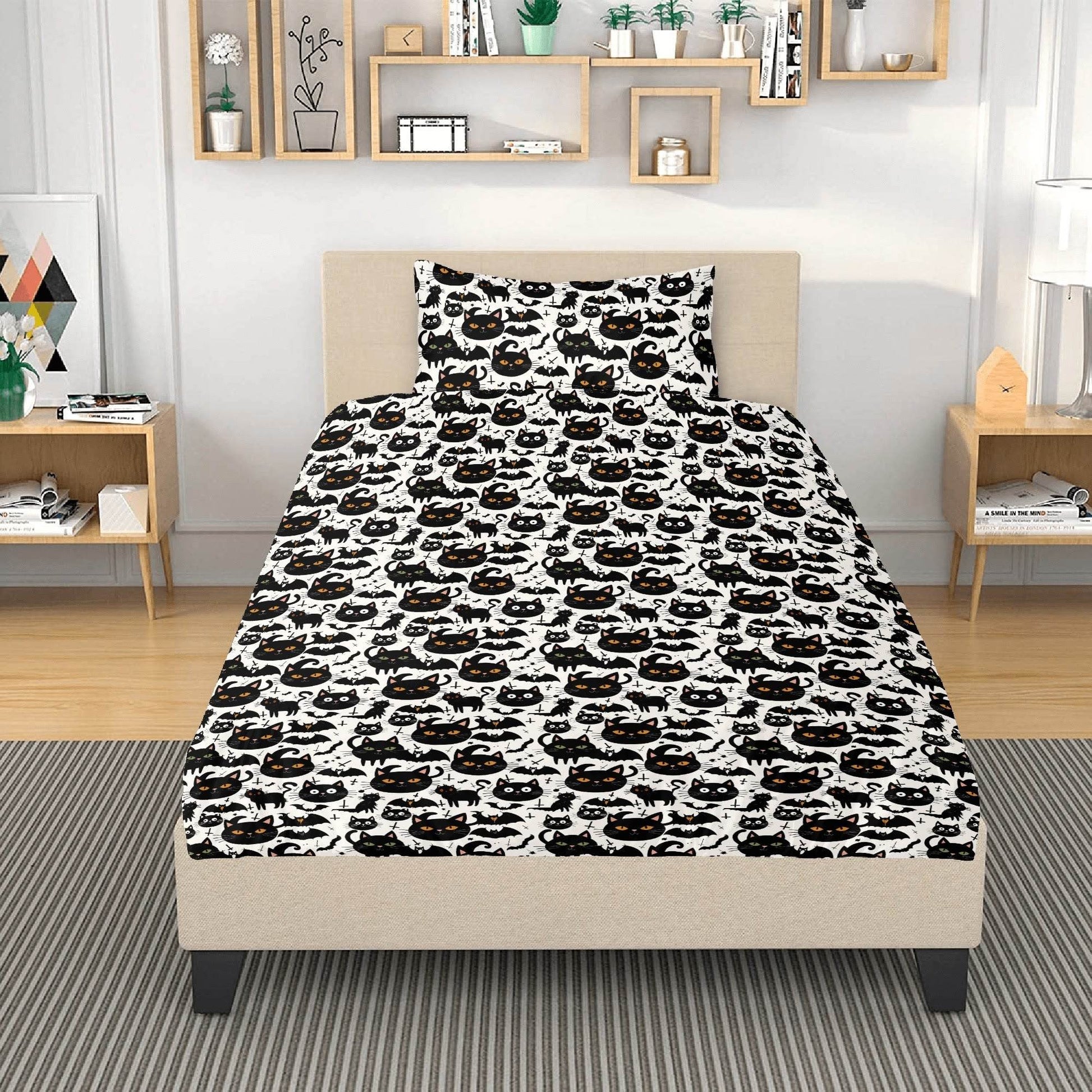 Crazy Cat Lady 3 Pcs Beddings - DeRose Seasonal