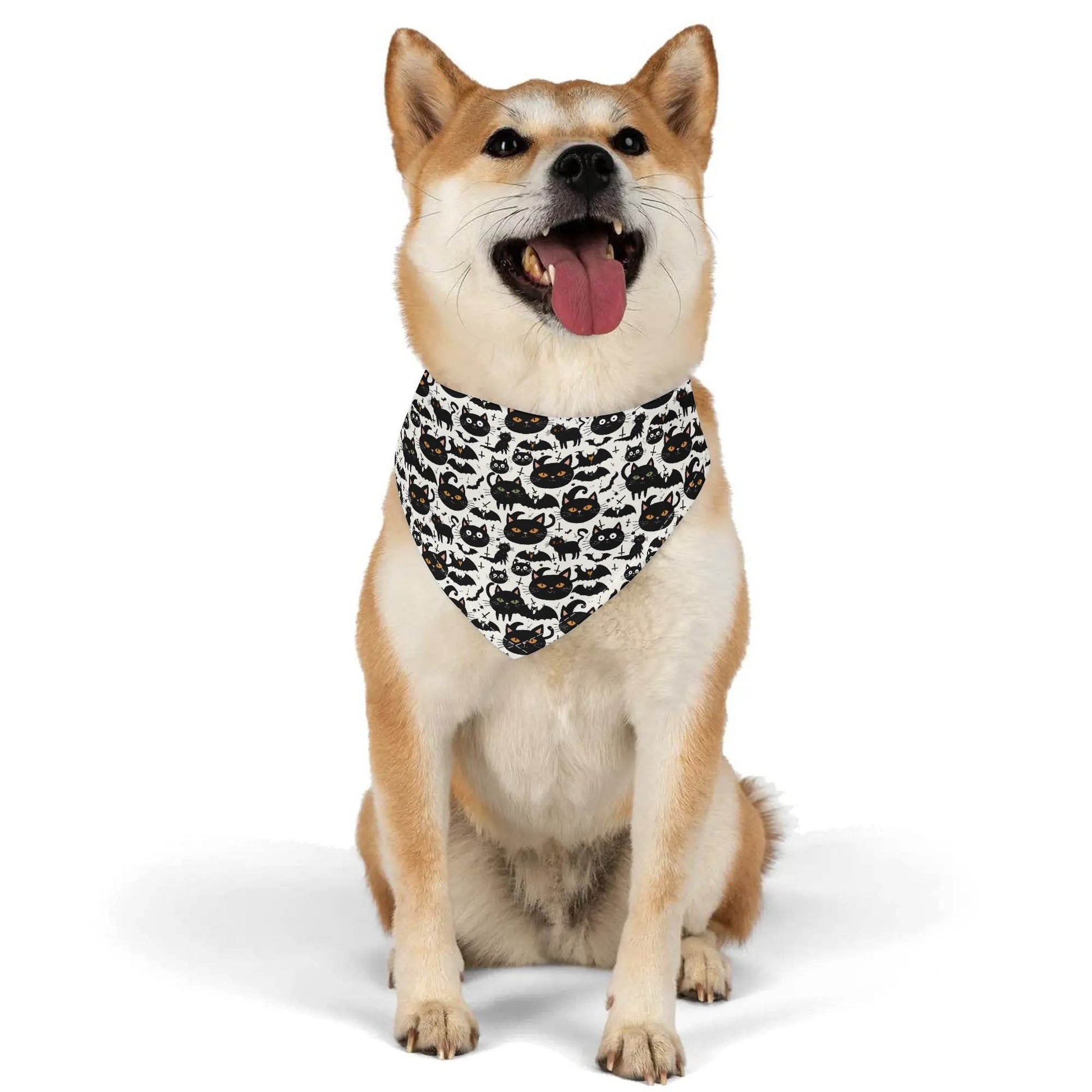 Crazy Cat Lady Animal Scarf Pet Adjustable Bandanas for Dogs Cats - DeRose Seasonal