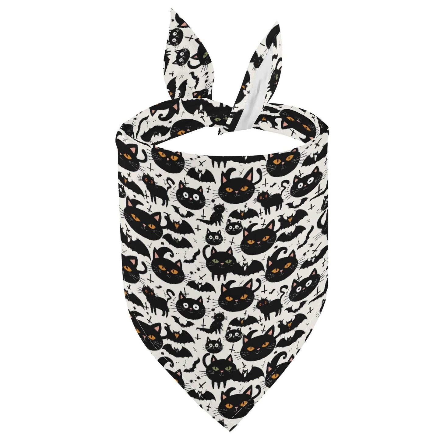 Crazy Cat Lady Animal Scarf Pet Adjustable Bandanas for Dogs Cats - DeRose Seasonal