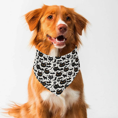 Crazy Cat Lady Animal Scarf Pet Adjustable Bandanas for Dogs Cats - DeRose Seasonal