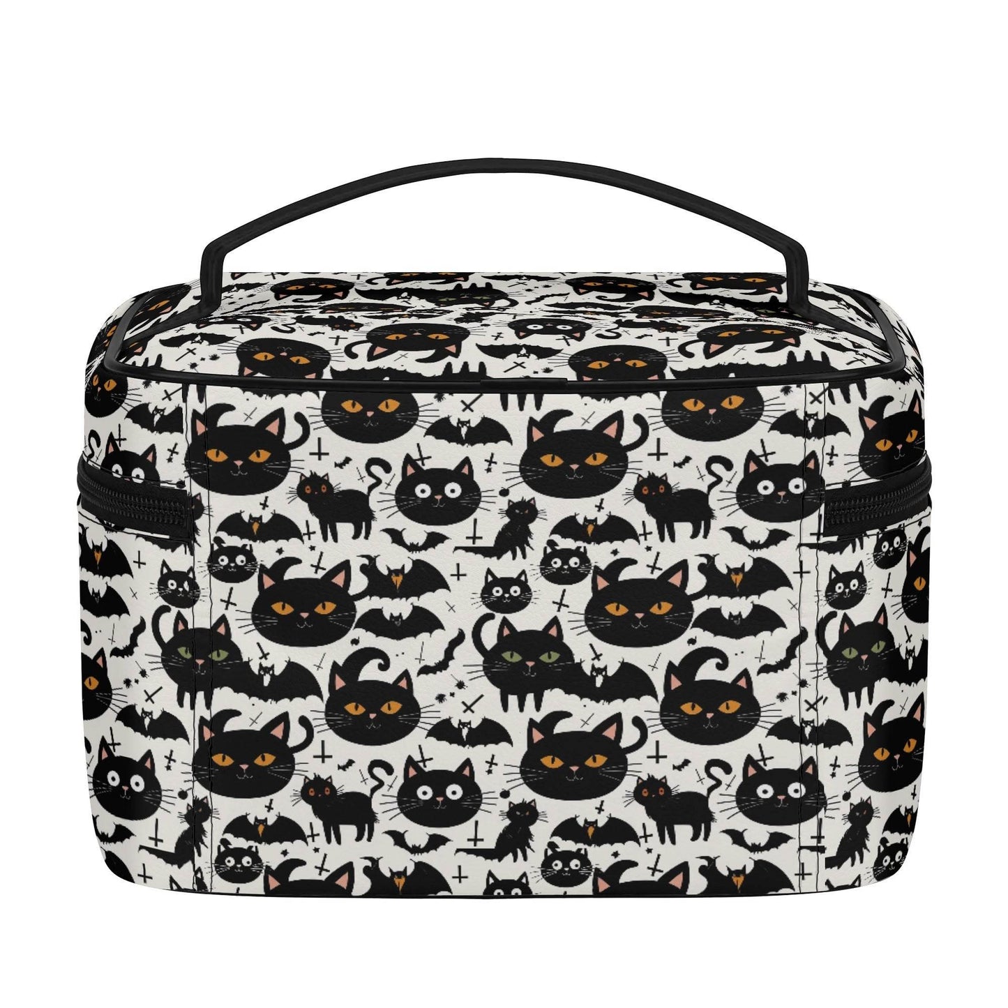 Crazy Cat Lady Leather Cosmetic Bag - DeRose Seasonal
