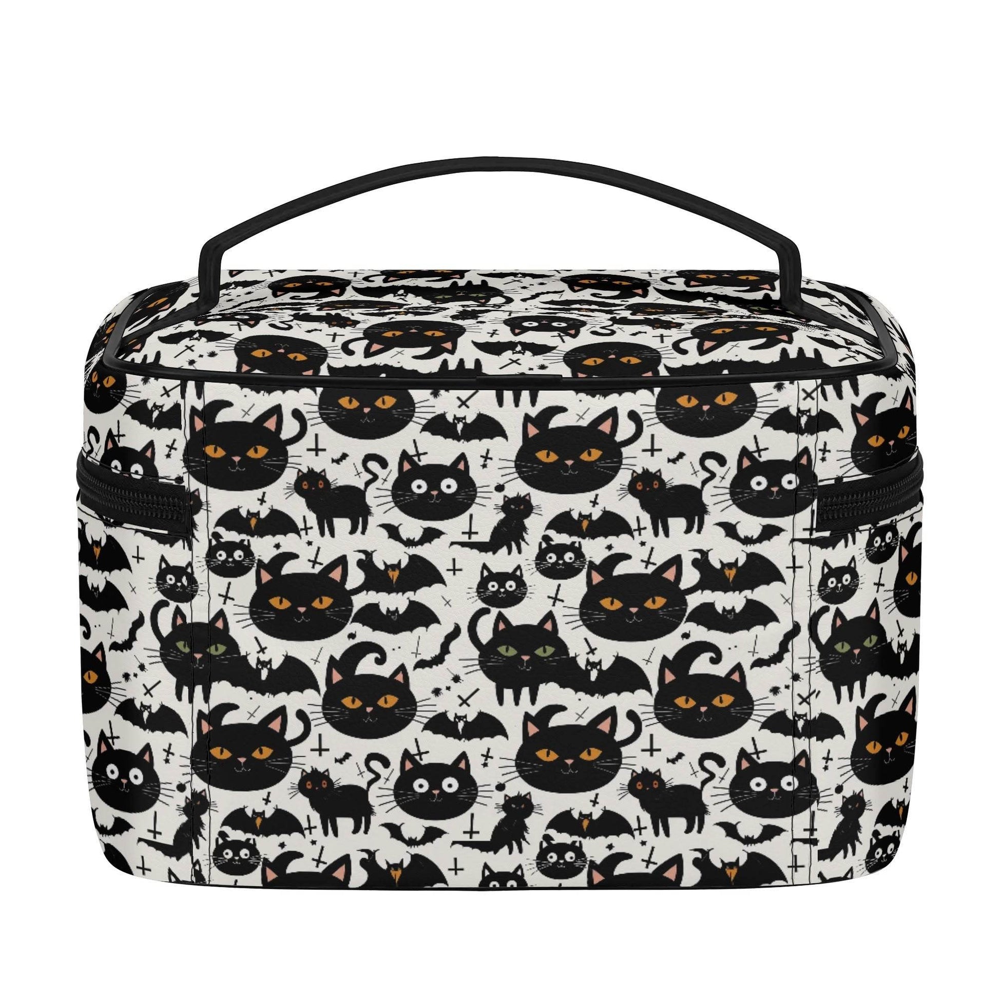 Crazy Cat Lady Leather Cosmetic Bag - DeRose Seasonal