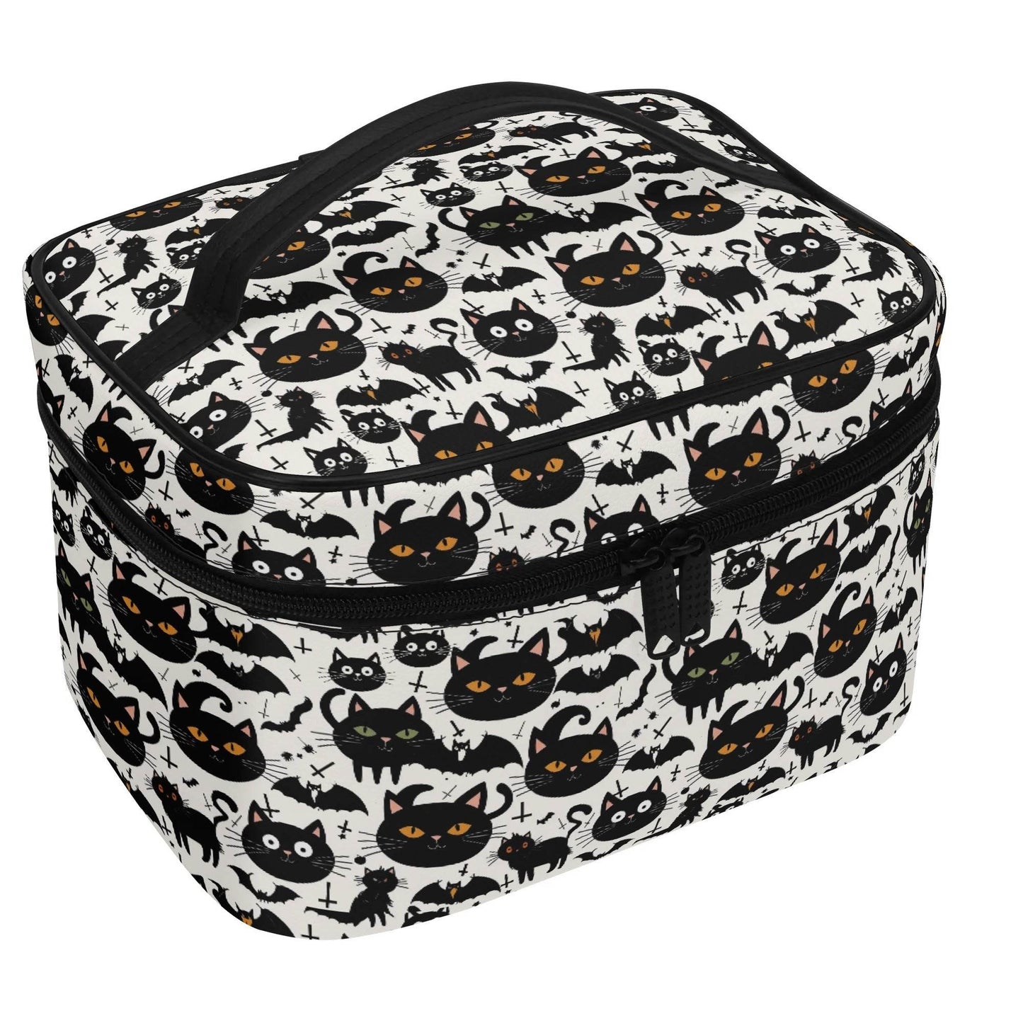 Crazy Cat Lady Leather Cosmetic Bag - DeRose Seasonal