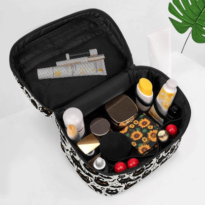 Crazy Cat Lady Leather Cosmetic Bag - DeRose Seasonal