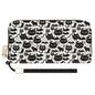 Crazy Cat Lady Leather Women's Zipper Wristlet Wallet - DeRose Seasonal