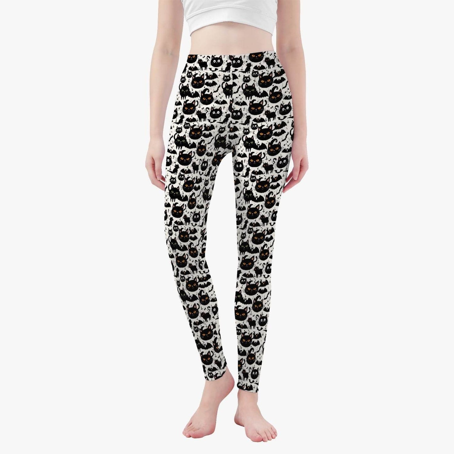 Crazy Cat Lady Women's Yoga Pants - DeRose Seasonal