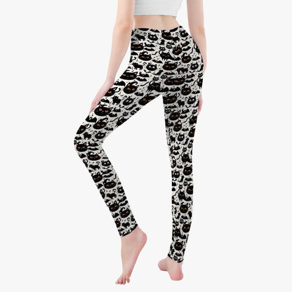 Crazy Cat Lady Women's Yoga Pants - DeRose Seasonal