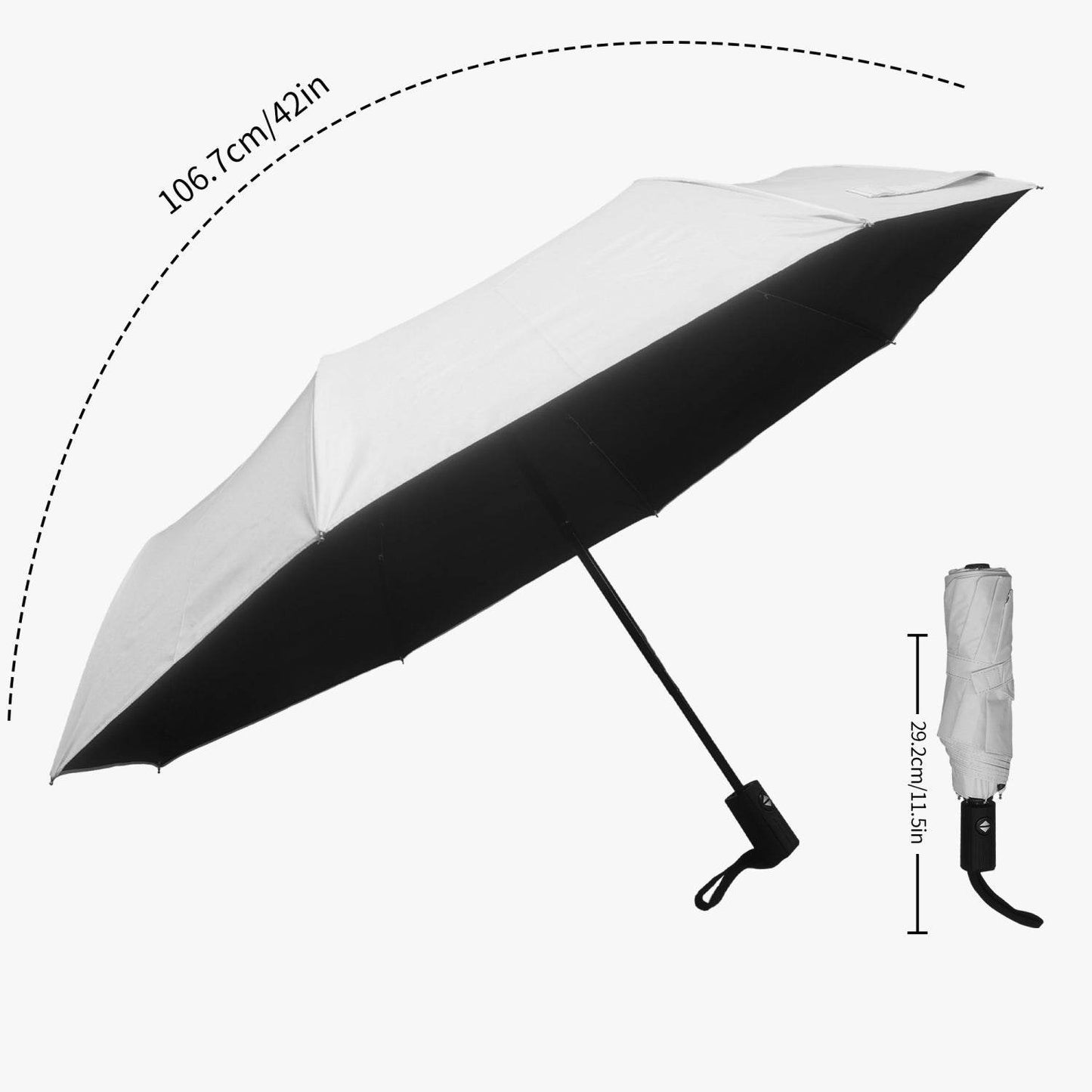 Crazy Cat lady Automatic UV Protection Umbrella - DeRose Seasonal