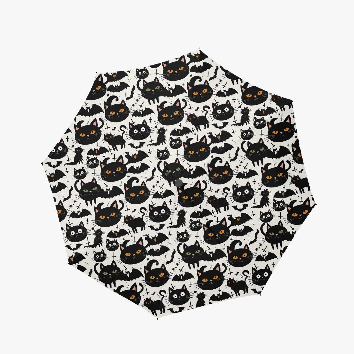 Crazy Cat lady Automatic UV Protection Umbrella - DeRose Seasonal