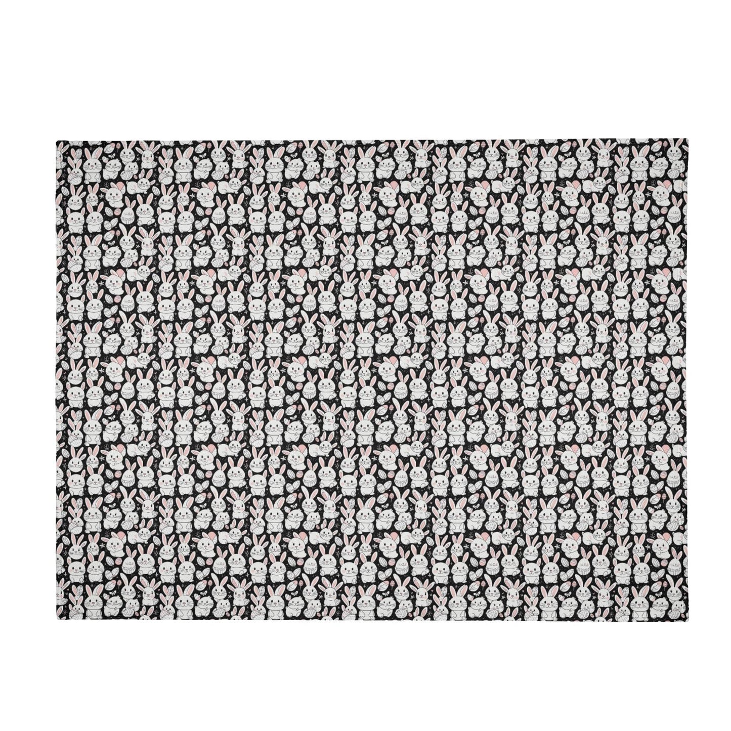 Cute Bunny Flannel Breathable Blanket 4 Sizes - DeRose Seasonal