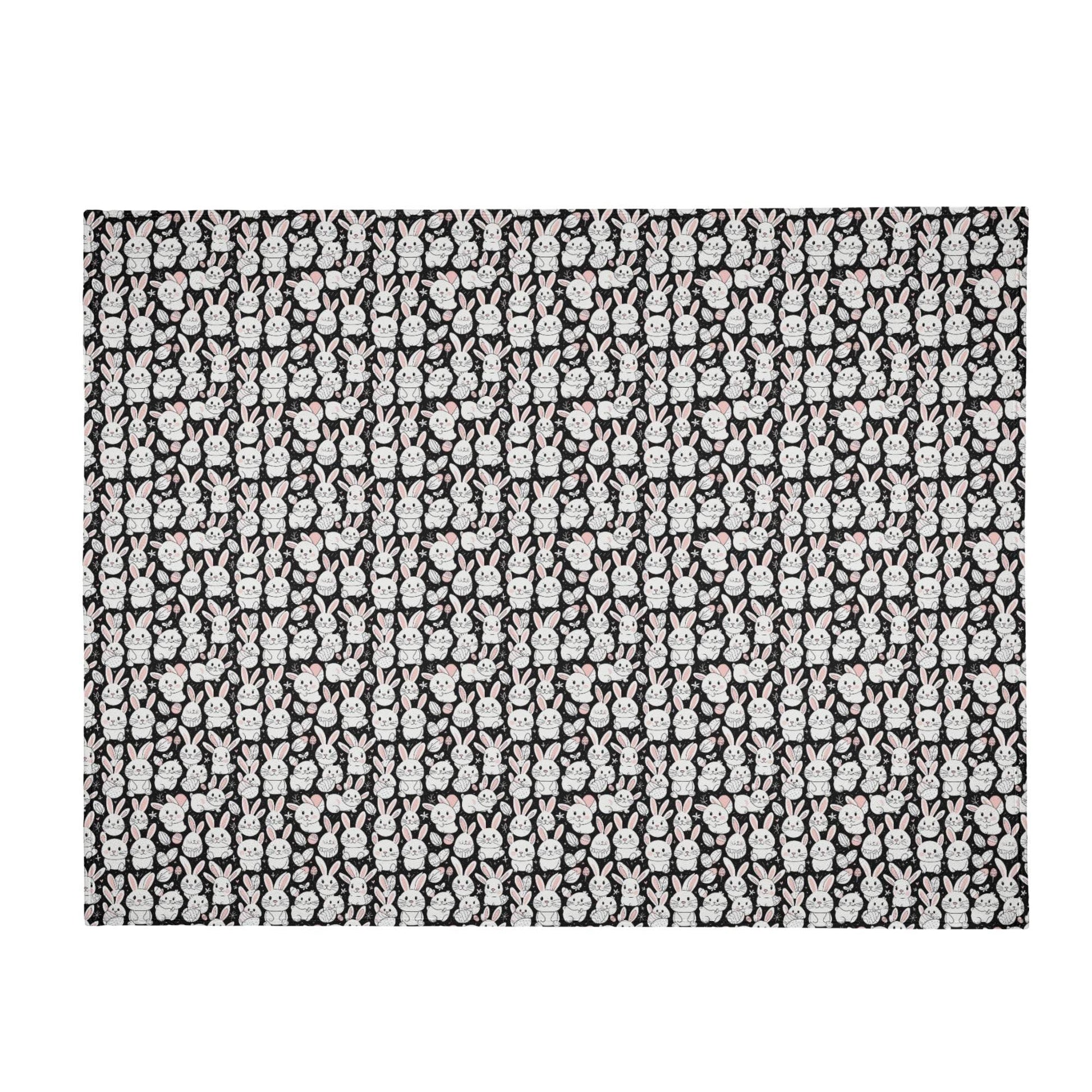 Cute Bunny Flannel Breathable Blanket 4 Sizes - DeRose Seasonal