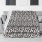 Cute Bunny Flannel Breathable Blanket 4 Sizes - DeRose Seasonal