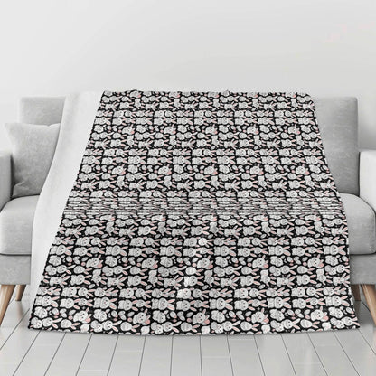 Cute Bunny Flannel Breathable Blanket 4 Sizes - DeRose Seasonal