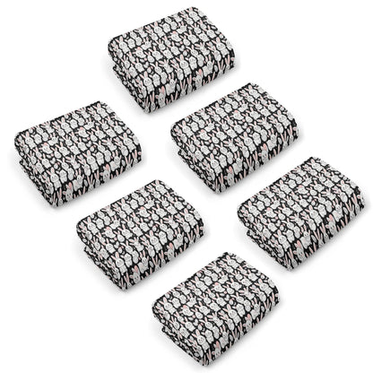 Cute Bunny Hand Towels (6 Pcs) - DeRose Seasonal