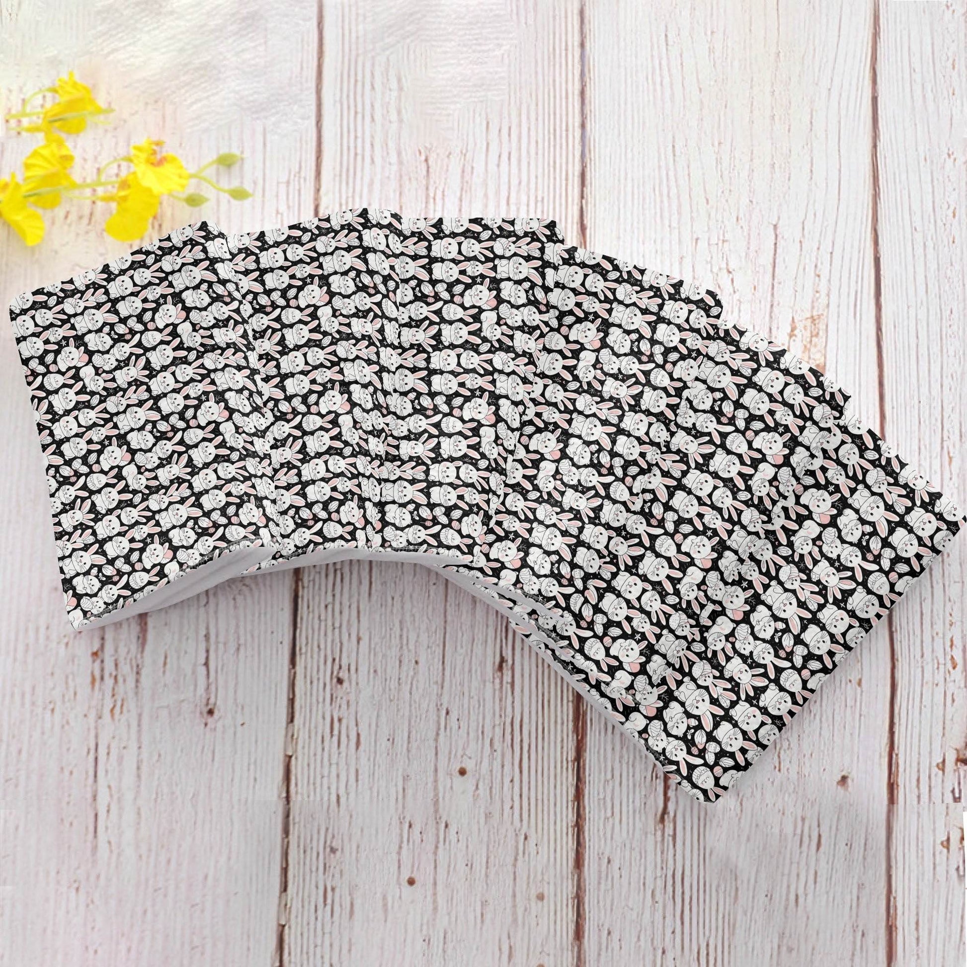 Cute Bunny Hand Towels (6 Pcs) - DeRose Seasonal