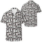 Cute Bunny Men's Casual Hawaiian Shirt - DeRose Seasonal