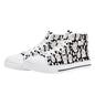 Cute Bunny Men's High Top Canvas Shoes - DeRose Seasonal