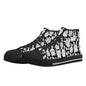 Cute Bunny Men's High Top Canvas Shoes - DeRose Seasonal