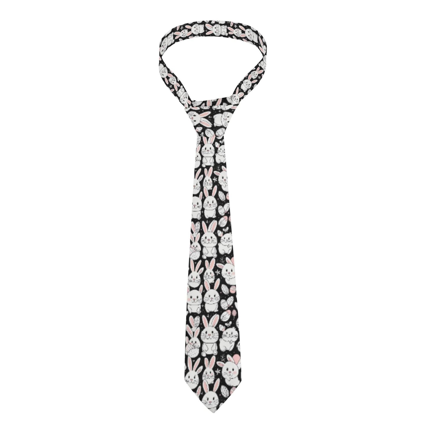 Cute Bunny Men's Necktie - DeRose Seasonal