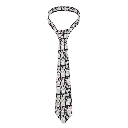 Cute Bunny Men's Necktie - DeRose Seasonal