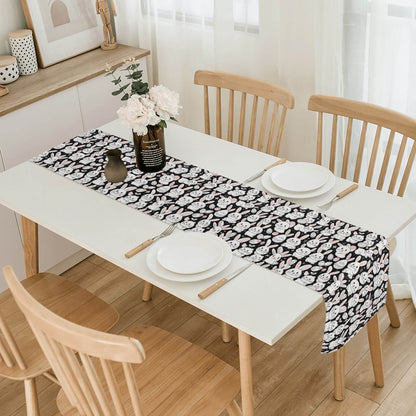 Cute Bunny Polyester Table Runner - DeRose Seasonal