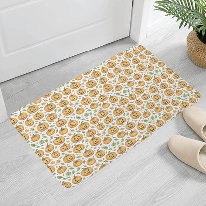 Cute Jack-O-Lanterns Plush Indoor Doormat - DeRose Seasonal