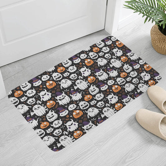 Cute Monster Witch Plush Indoor Doormat - DeRose Seasonal
