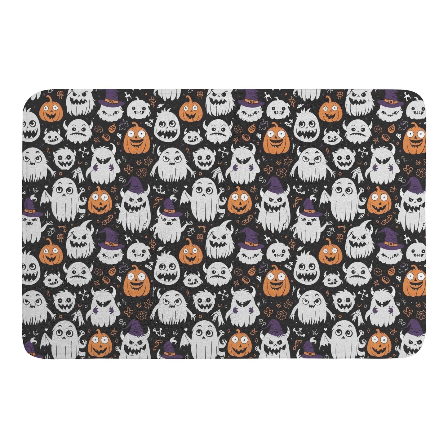Cute Monster Witch Plush Indoor Doormat - DeRose Seasonal