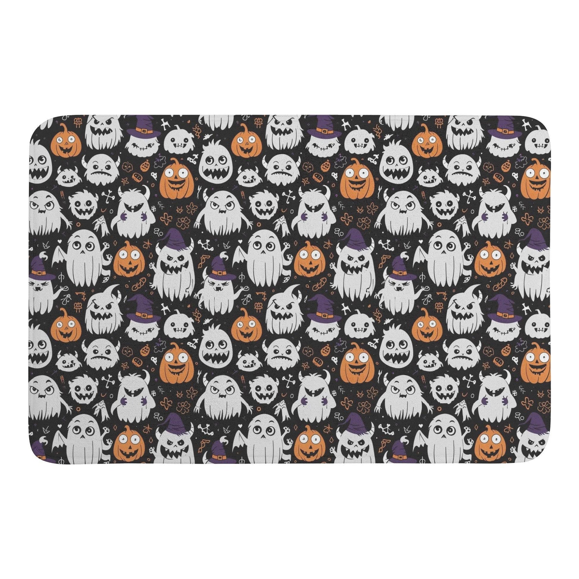 Cute Monster Witch Plush Indoor Doormat - DeRose Seasonal