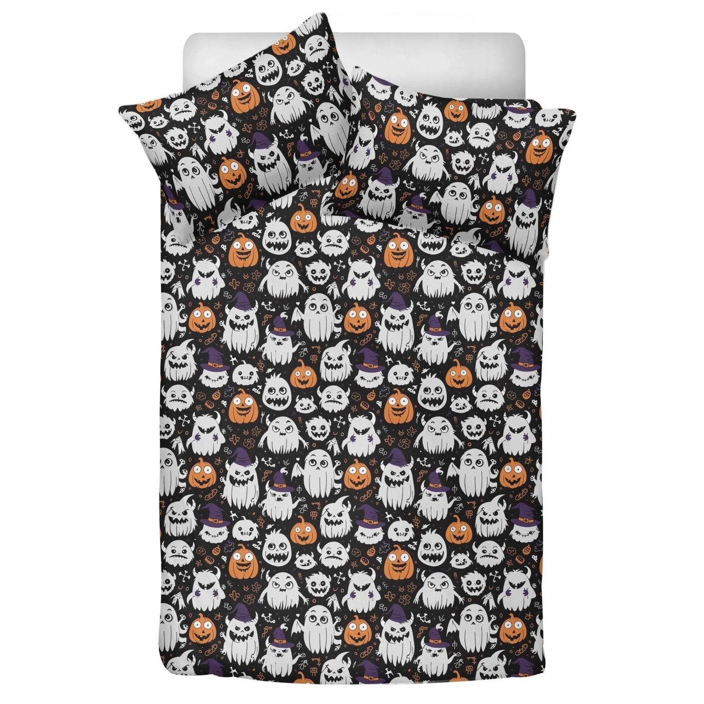 Cute Monster Witches 3 Pcs Beddings - DeRose Seasonal