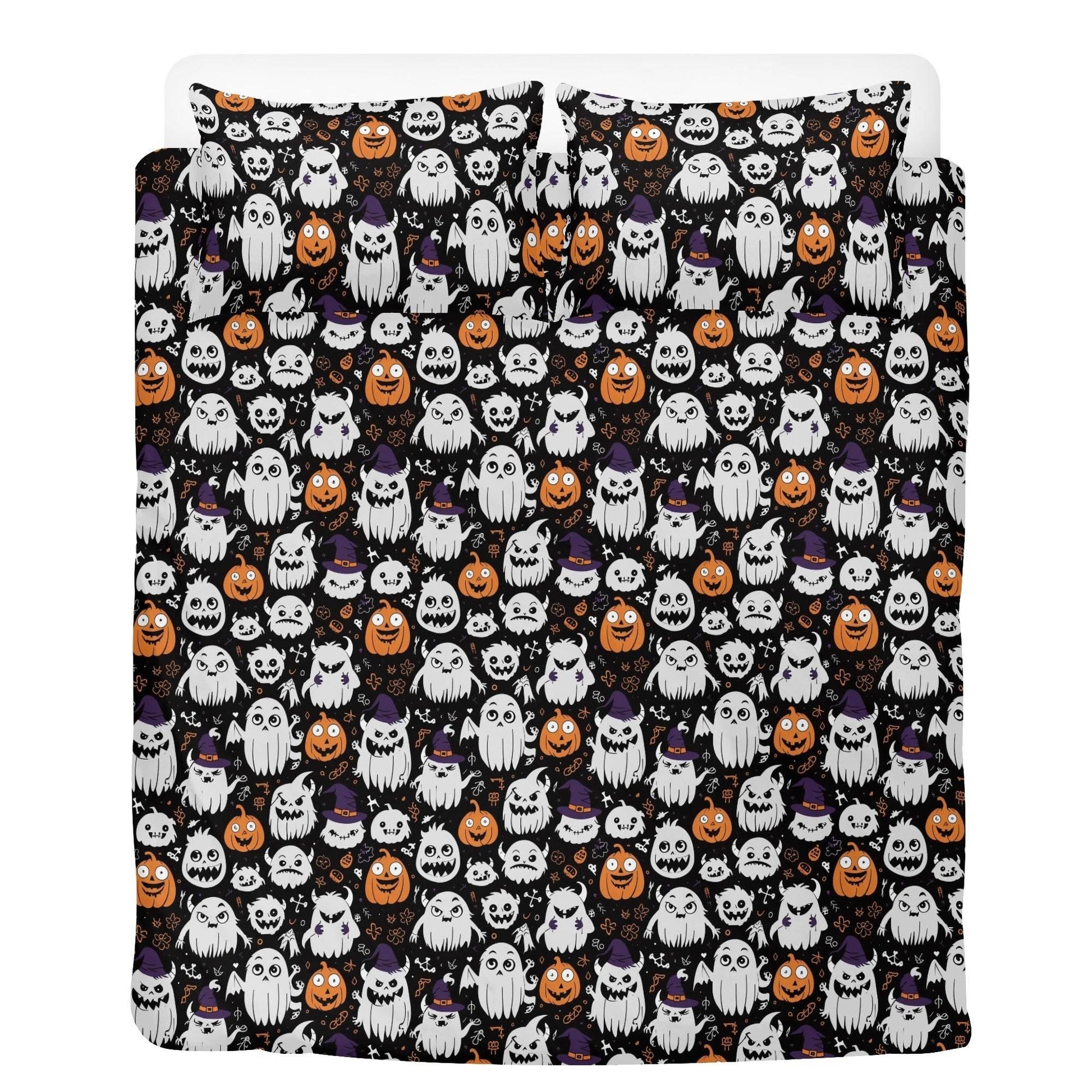 Cute Monster Witches 3 Pcs Beddings - DeRose Seasonal