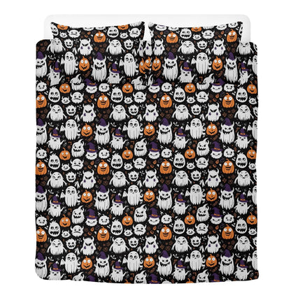 Cute Monster Witches 3 Pcs Beddings - DeRose Seasonal