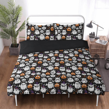 Cute Monster Witches 3 Pcs Beddings - DeRose Seasonal