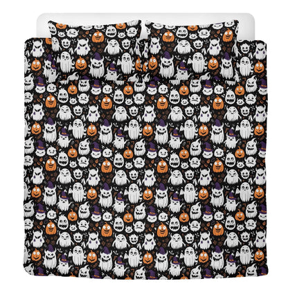 Cute Monster Witches 3 Pcs Beddings - DeRose Seasonal