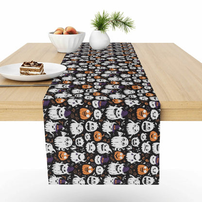 Cute Monster Witches Polyester Table Runner - DeRose Seasonal
