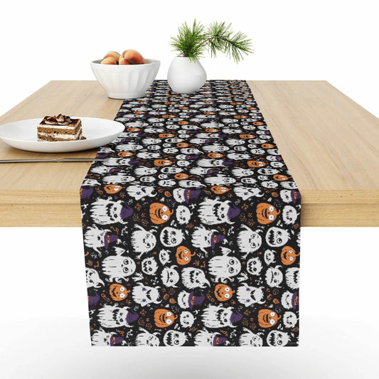 Cute Monster Witches Polyester Table Runner - DeRose Seasonal