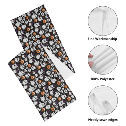 Cute Monster Witches Polyester Table Runner - DeRose Seasonal